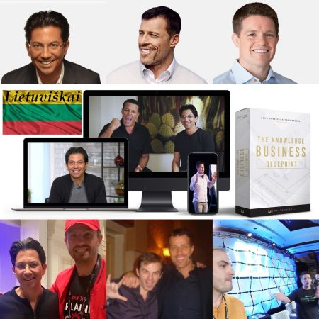 MEGA PAKETAS Lietuviškai - KBB mokymai su Tony Robbins ir kiti